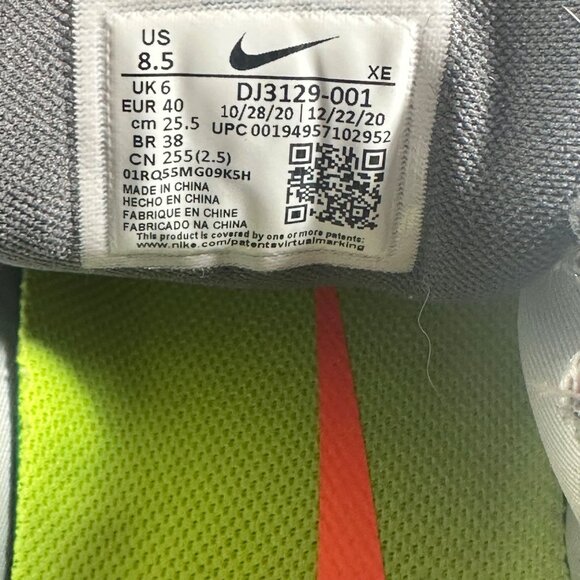 Nike Sneakers Womens 8.5 Air Zoom Pegasus 38 LE DJ3129 Multicolor Running Shoes - Picture 14 of 16